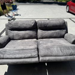 Cool Grey Sofa Couch