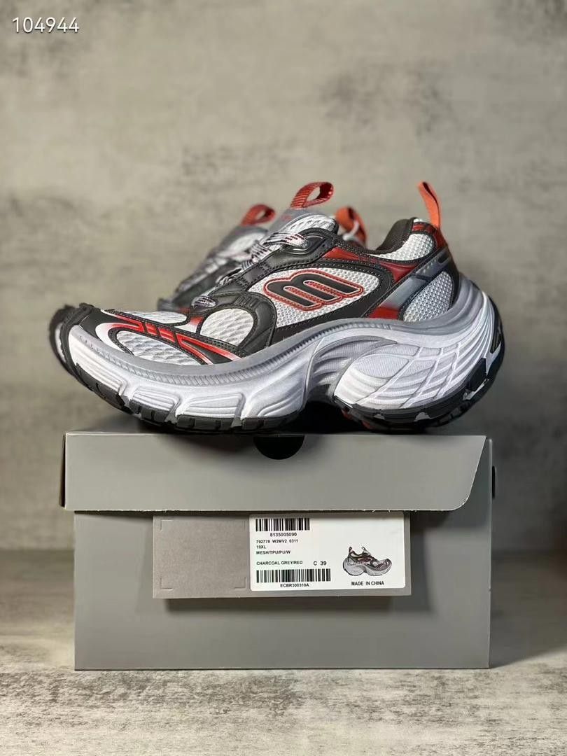 靴 BALENCIAGA 10XL 43 Balenciaga 10XL Sneakers in black/ grey/ blue/ green | Designer