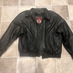 Reed Leather Sportswear Mens Leather Jacket