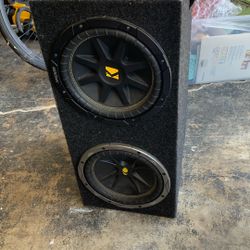 Kicker 10inch Subwoofer Box Set
