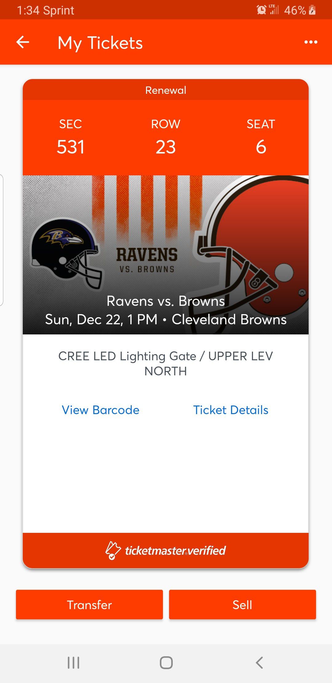 Buy now if we when win todays game against the ravens/even keep it a close game ticket prices will go up Ravens vs browns single game ticket only