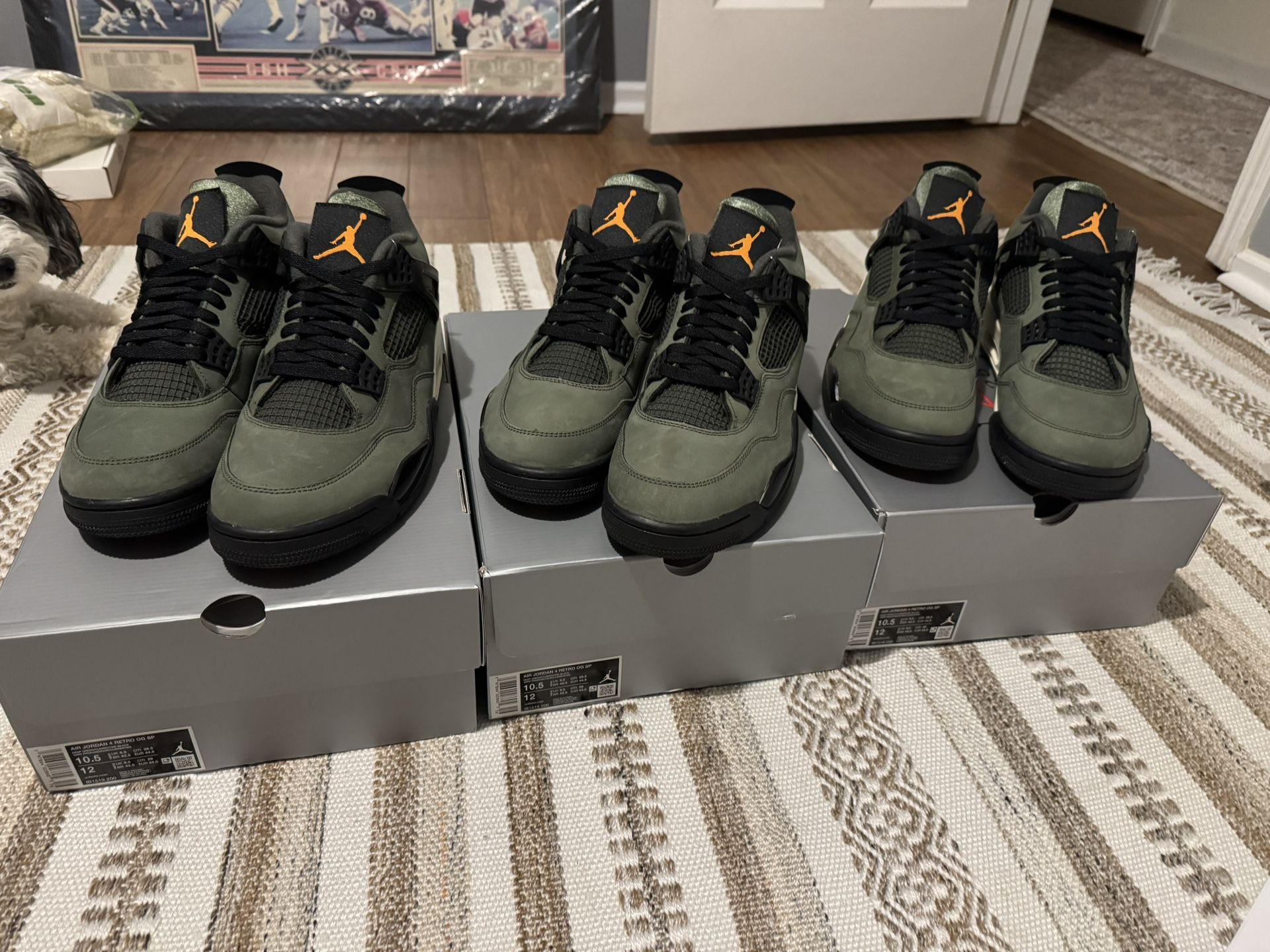 Jordan 4 Undefeated Size 10.5 Brand New
