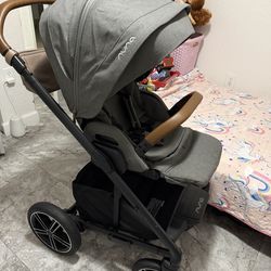 Nuna MIXX Next Stroller and Pipa Aire RX Infant Car Seat
