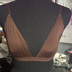 NWOT brown bralette