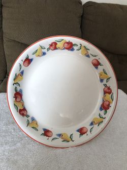Vintage Harker Pottery Hotoven Pie Plate