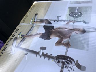 Olympic Squat bench Rack! Weight Rack! home fitness gym