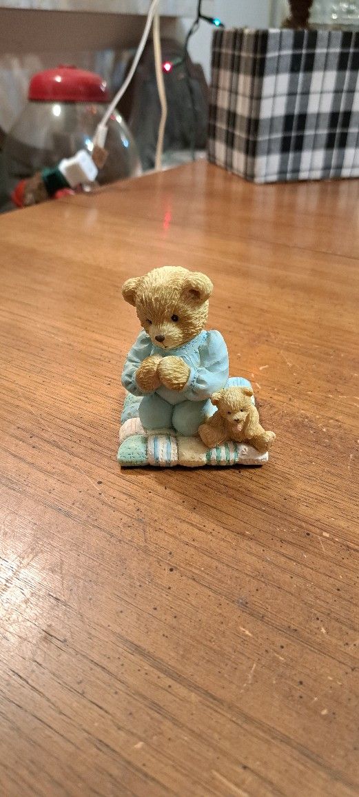 Collectible Cherished Teddies By Enesco 1992 Patrick " Thank You For A Friend That's True " 