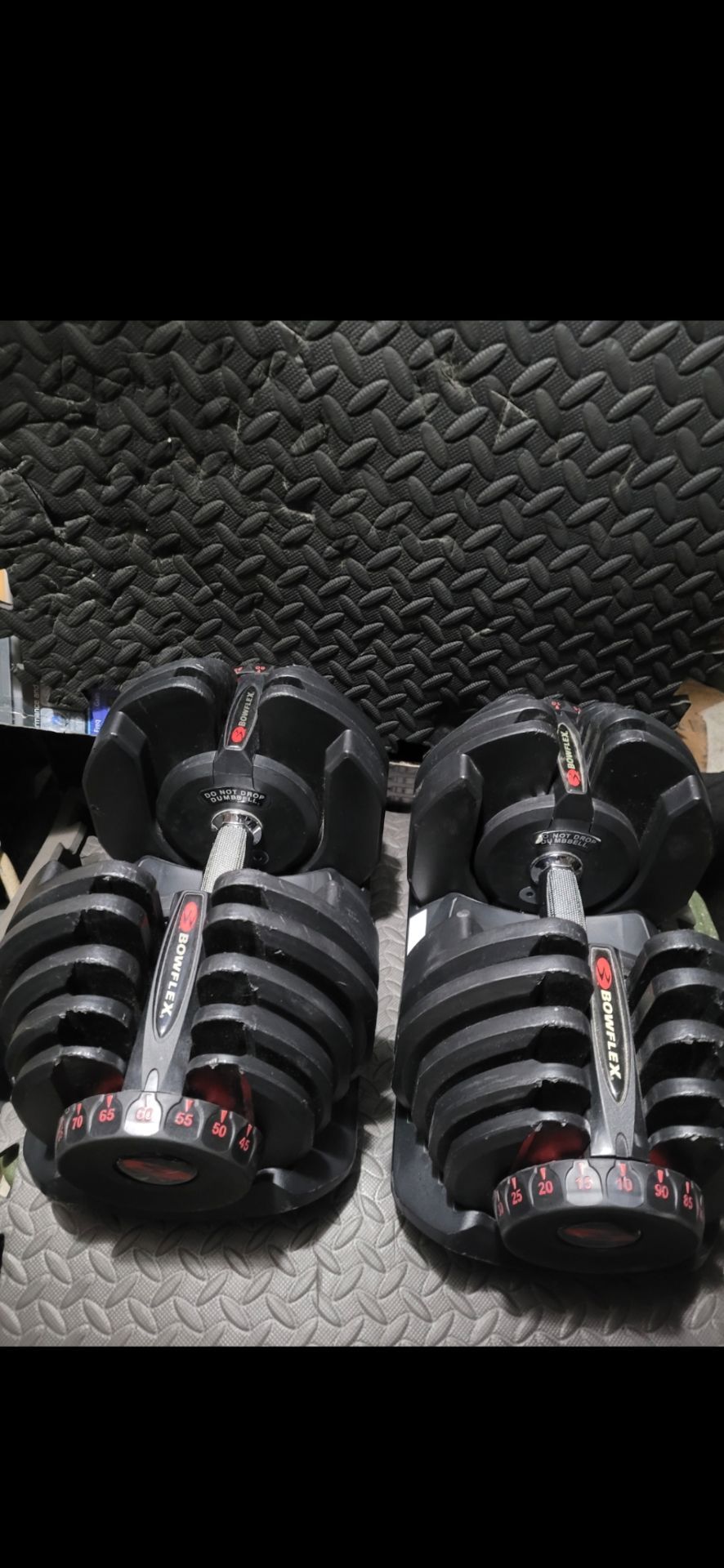 Bowflex 90lbs weights