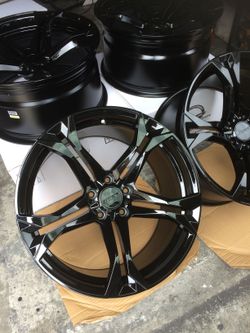 ***Super Special Camaro Wheels 1LE Satin Black 20x10, 20x11 $1099