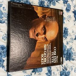 Mozart COSI FAN TUTTE Lorengar Berganza-Berbie Davies Krause Bacquier The London Phillharmonic SIR GEORG SOLIT