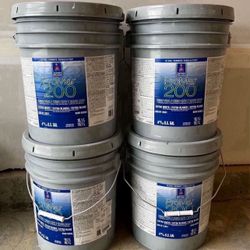 Interior Paint. Color 7008 Alabaster . Egshell. Fresh. Total 4 Buckets/ 20 Gallons 