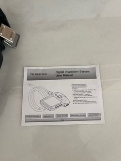 Teslong NTS150RS Digital Inspection System User Manual