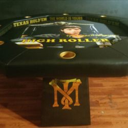 TONY MONTANA POKER TABLE 