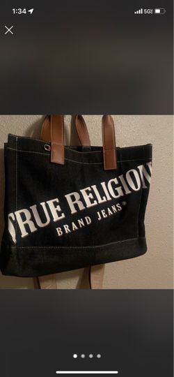 True religion tote bag
