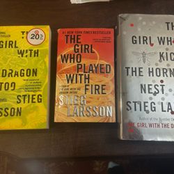 Stieg Larsson “Millenium” trilogy - The Girl with the Dragon Tattoo 