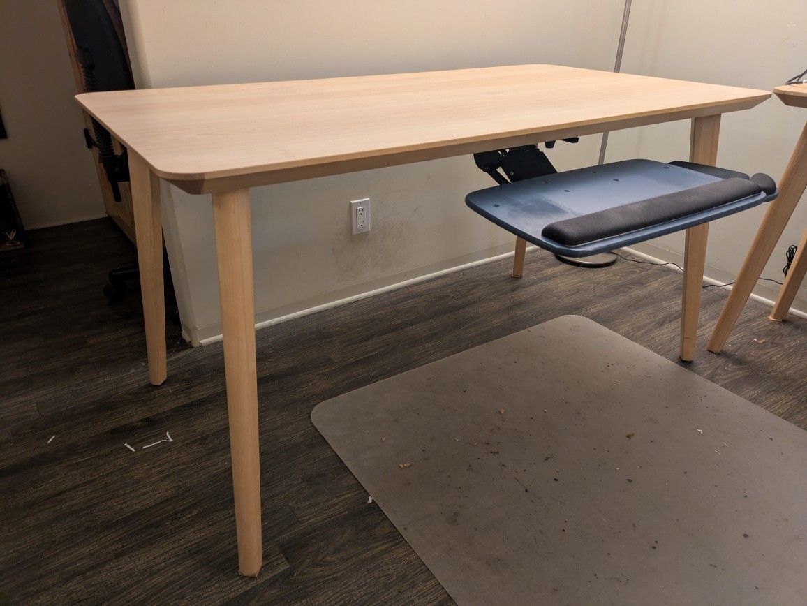 Ikea Lisabo table and desk
