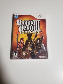 Guitar Hero III Legends of Rock

Wii 