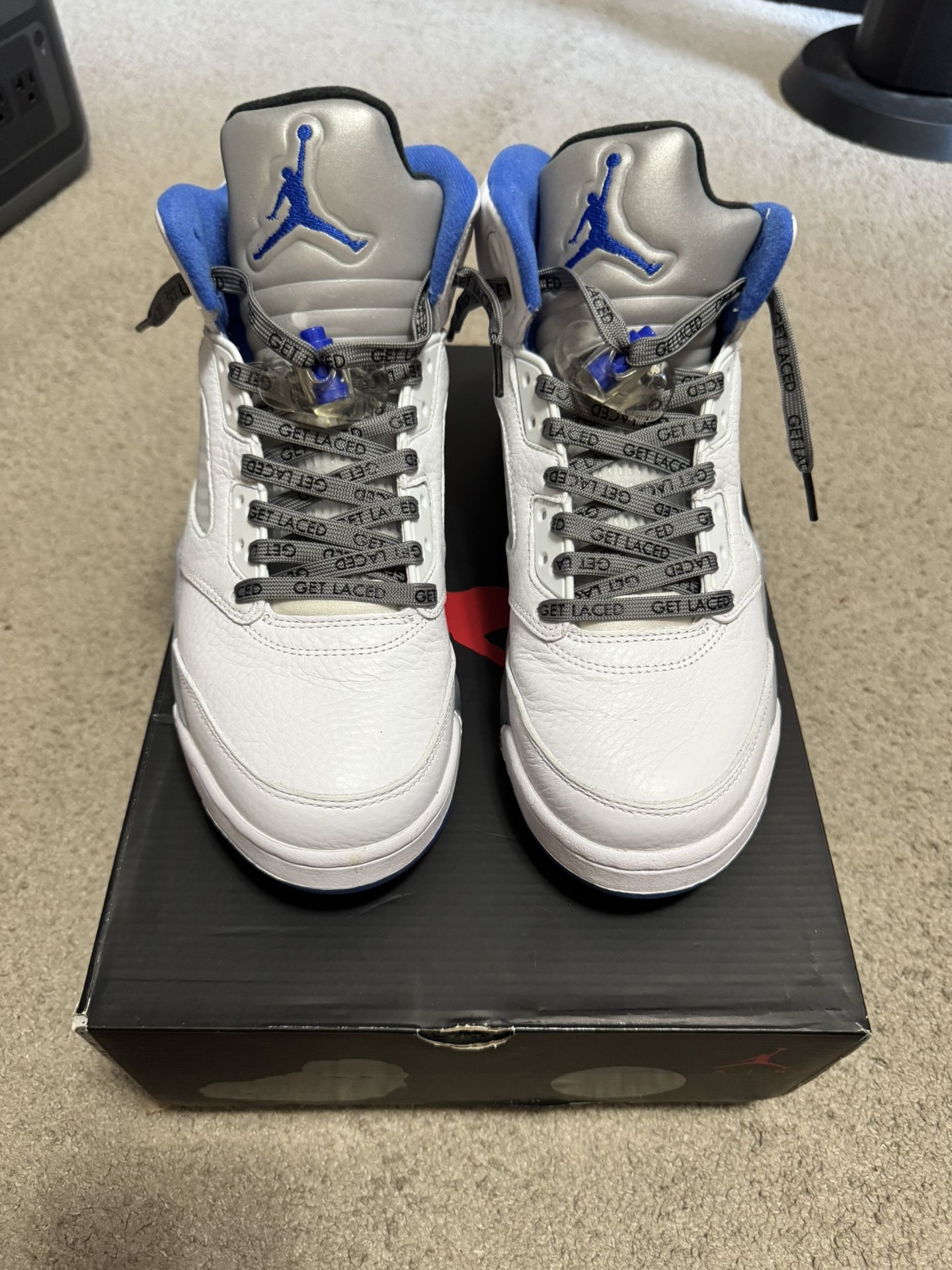 VNDS JORDAN 5 STEALTH SIZE 9