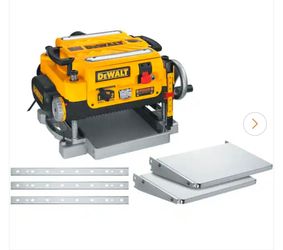 DEWALT
15 Amp Corded 13 in. Heavy-Duty 2-Speed Bench Planer with (3) Knives, In Feed Table and Out Feed Table