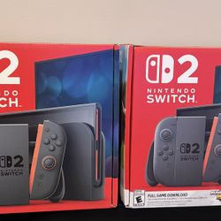 Nintendo Switch 2 (W/ Mario Kart World & W/o)