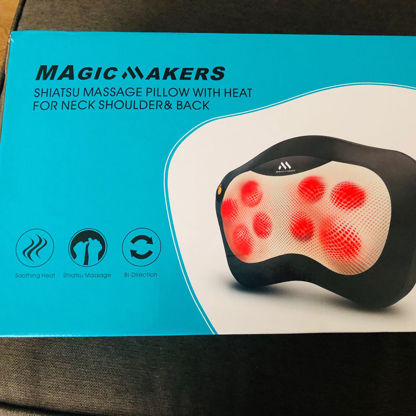 Magic Makers Shiatsu Neck and Back Massager New