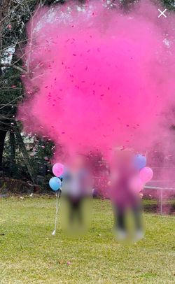 Giant Gender Reveal Smoke- PINK