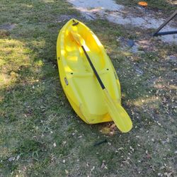 Yellow Kayak For Kids