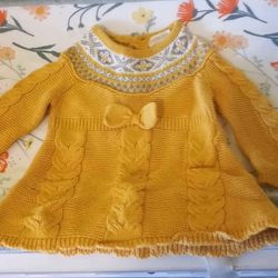 3-6 Infant Girls Cynthia Rowely Knit Dress