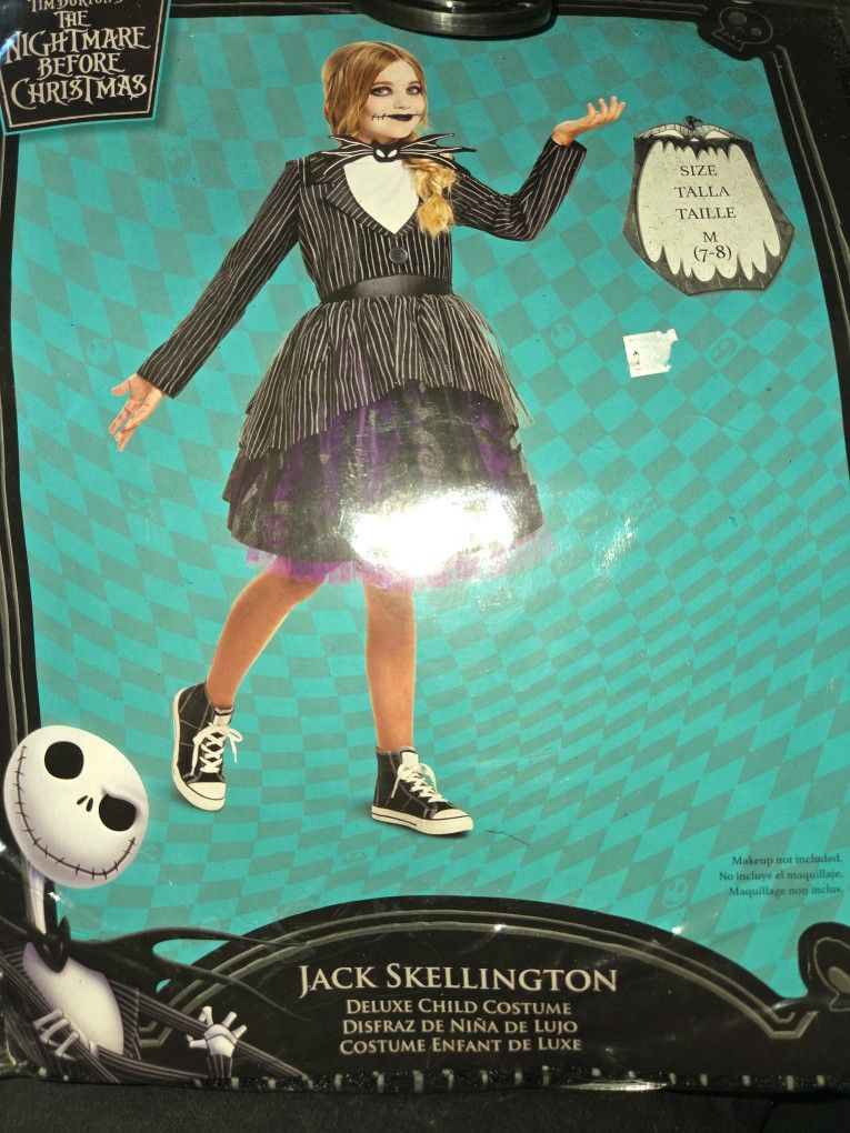 Jack Skellington Child Costume
