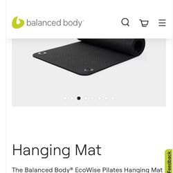 Balanced Body Pilates hanging mats