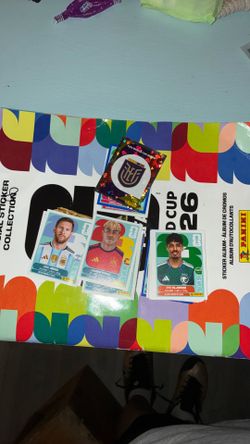 New World Cup panini stickers ,, stickers de panini nuevos de copa mundial