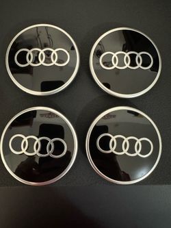 Genuine Audi wheel caps