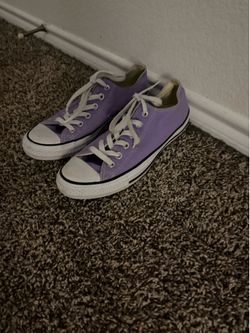 Purple Converse - Womens size 9