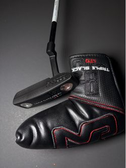 Scotty Cameron Triple Black Newport 2 Putter 34”