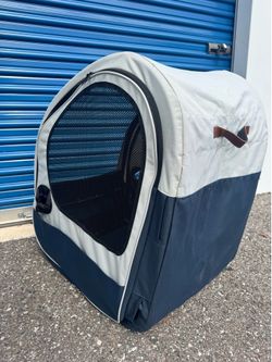 PETSAFE COLLAPSIBLE DOG CAR CRATE PET CAT CARRIER TRAVEL CASE UP TO 60lbs