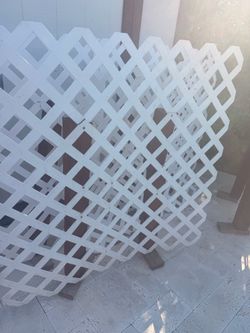 Lattice Panels portable Fencing