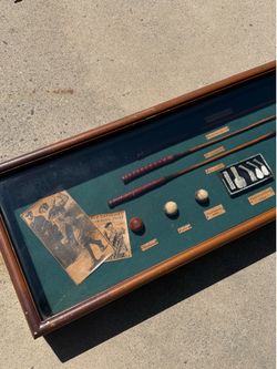 Vintage Golf Shadow Box