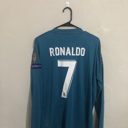 Real Madrid 2017-18 3rd Jersey (small Medium Large XL 2XL)