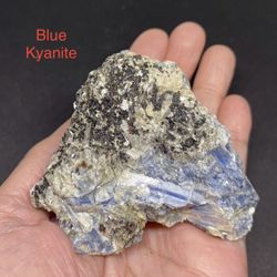 Blue Kyanite with Mica from Brazil 248g