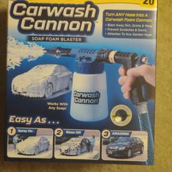 Carwash Cannon