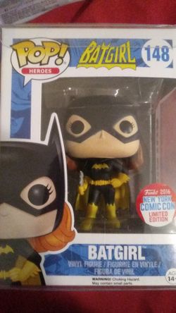 Funko pop nycc batgirl