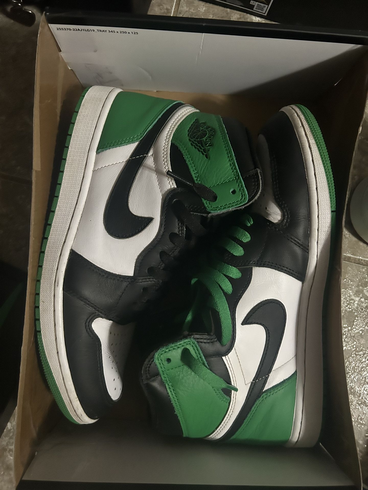 Lucky Green Jordan Mens DZ5485-031 Nike Air Jordan Retro High OG