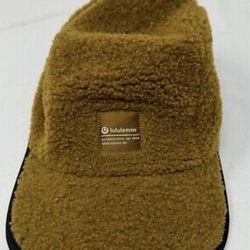 Lululemon Fleece Sherpa Brown Hat Small