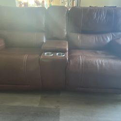 Leather Couches Recliners 