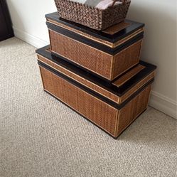 2 Drawers Storage Decoration 