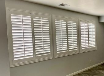 Shutters- Custom, Wood, Window Treatments, Window Coverings, Plantation, Shutter Blinds, Interior, Persianas De Madera, FREE ESTIMATES (PHONE/IN-HOME)