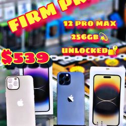 Iphone 12 Pro Max 256gb 🔥LINE NEW🔥 $539