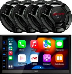 JVC package (4 speakers and stereo 7")