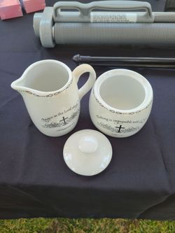 Sugar and milk