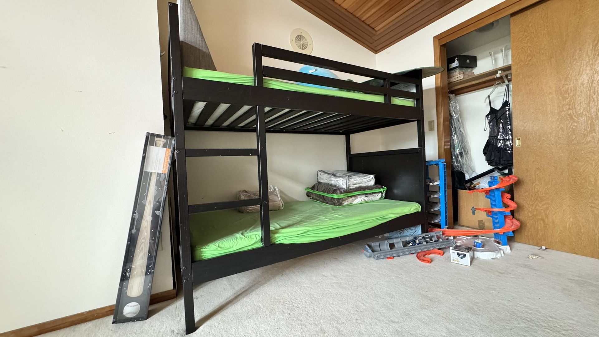 IKEA WOOD Bunk Bed For sale